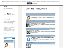 Tablet Screenshot of blogs.deia.com